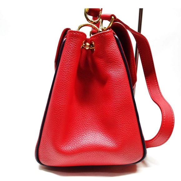 Louis Vuitton Monogram Red and Brown Satchel - Picture 5 of 11